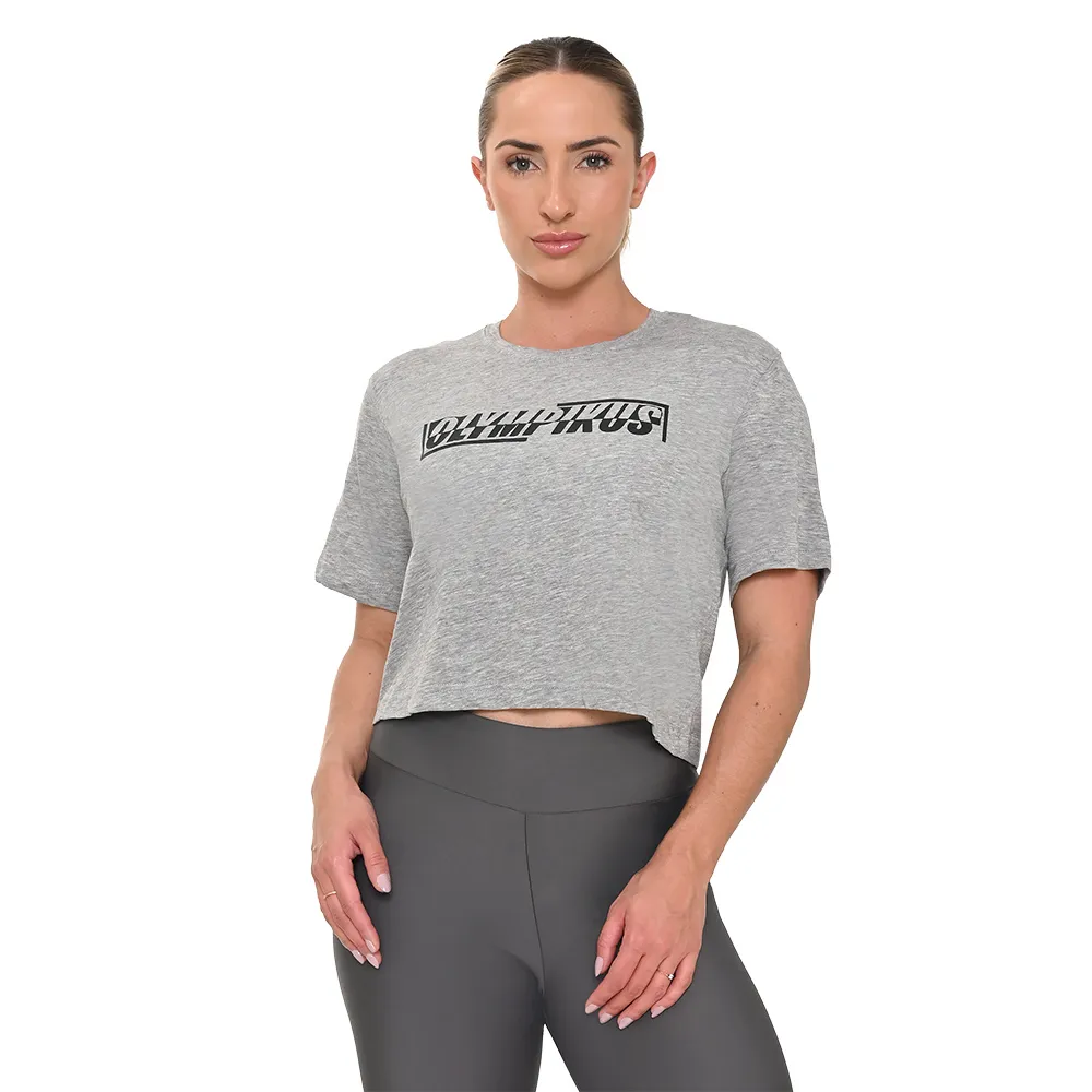 Camiseta Box Graphic Olympikus Feminina