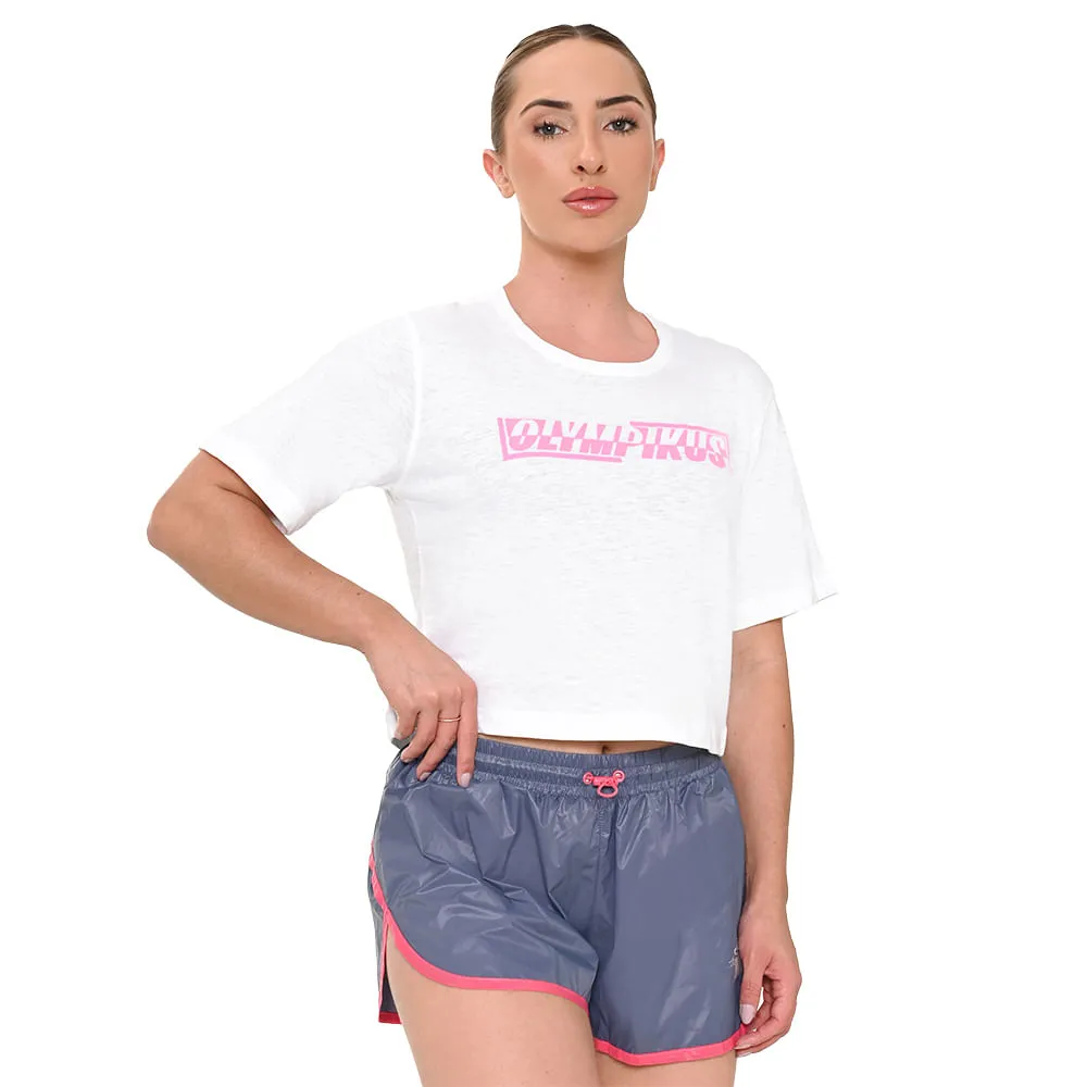 Camiseta Box Graphic Olympikus Feminina