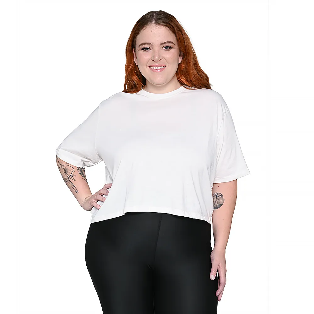 Camiseta Comfy Tape Olympikus Feminina Plus Size