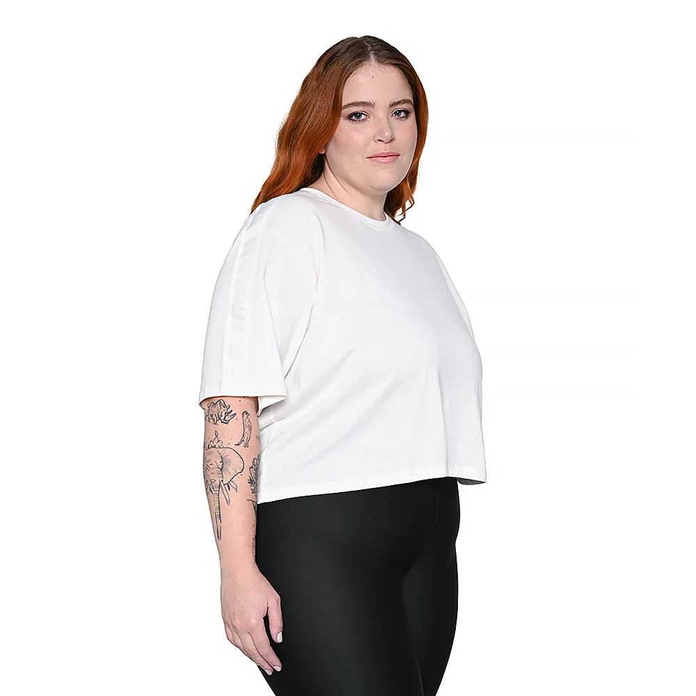 Camiseta Comfy Tape Olympikus Feminina Plus Size