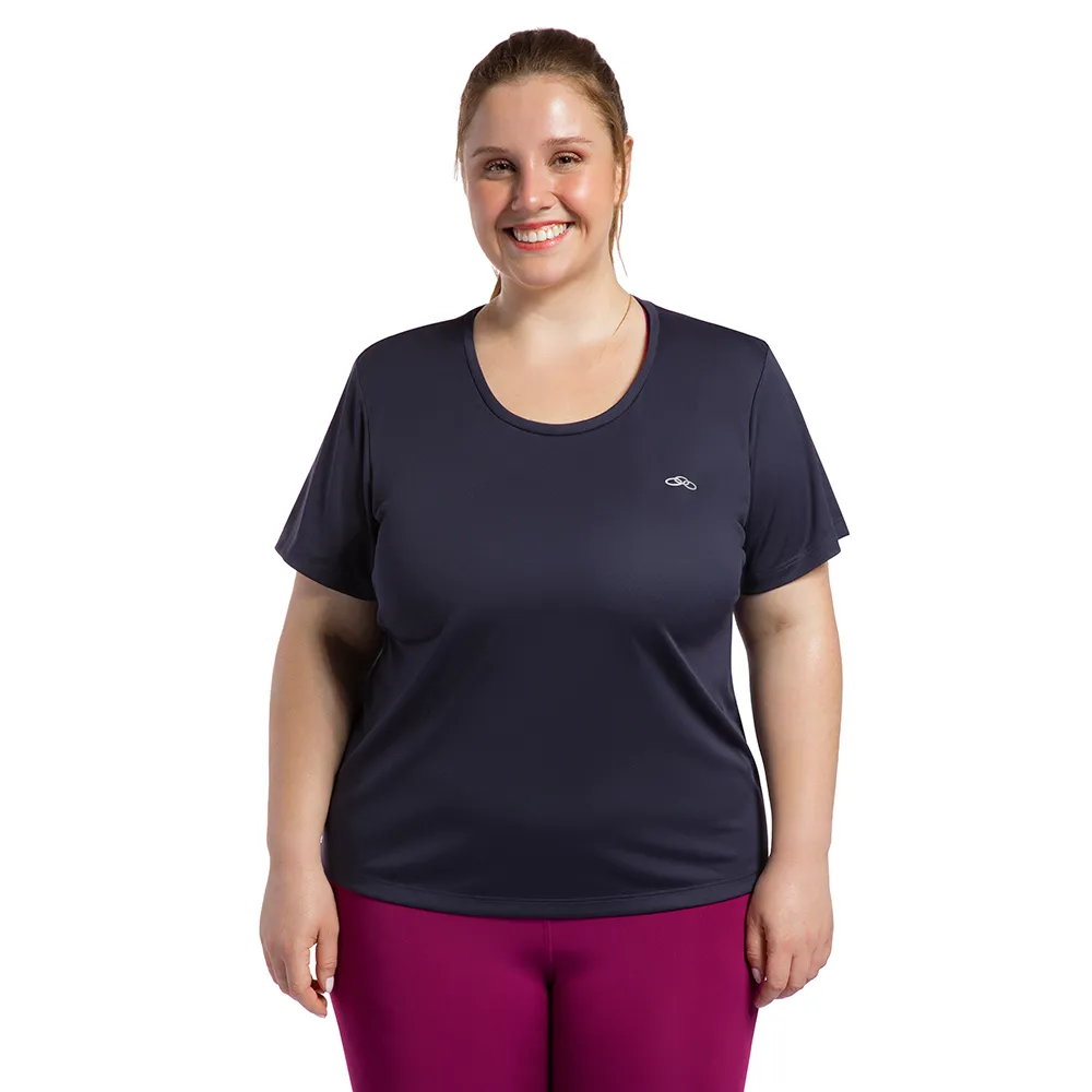 Camiseta Essential Olympikus Feminina Plus Size