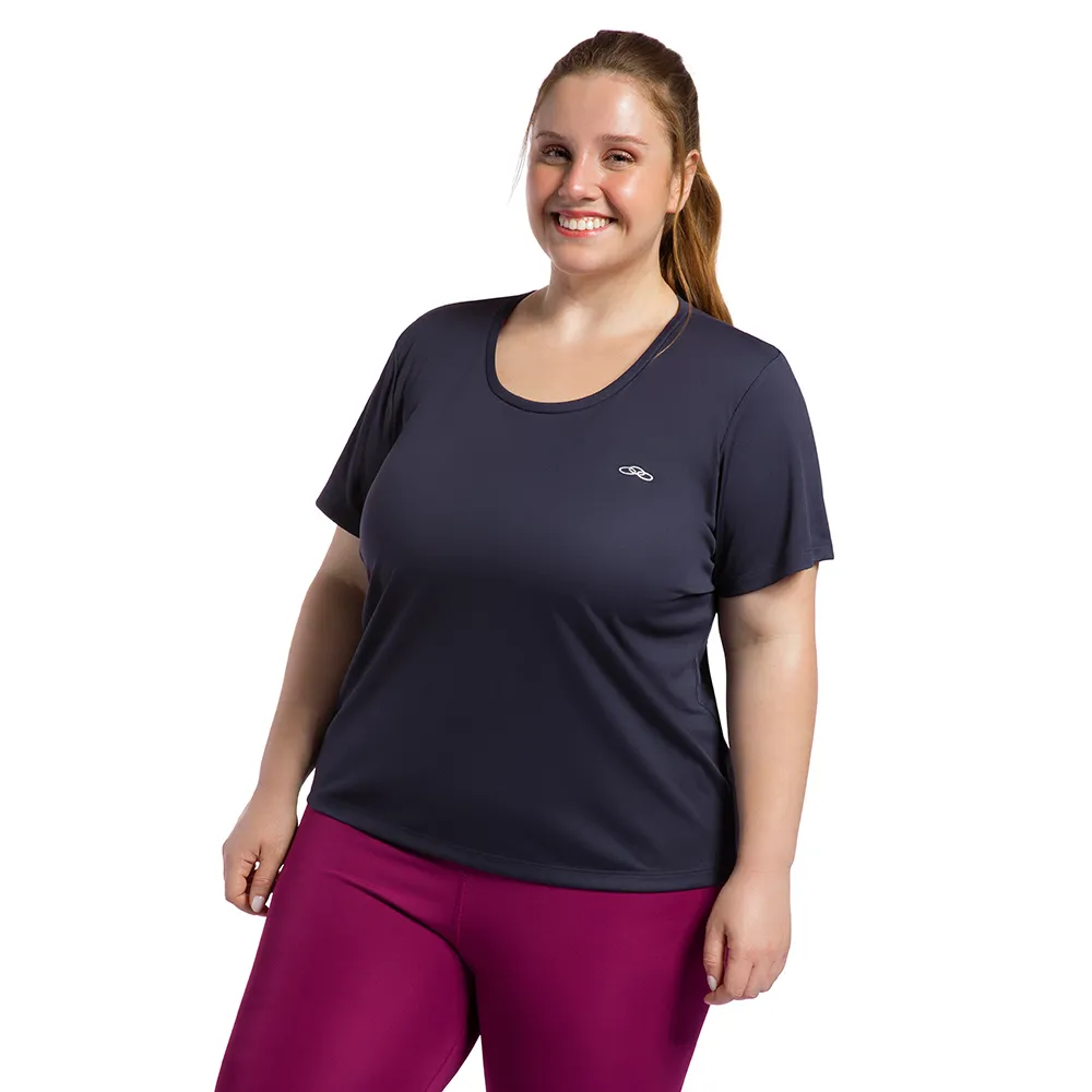 Camiseta Essential Olympikus Feminina Plus Size