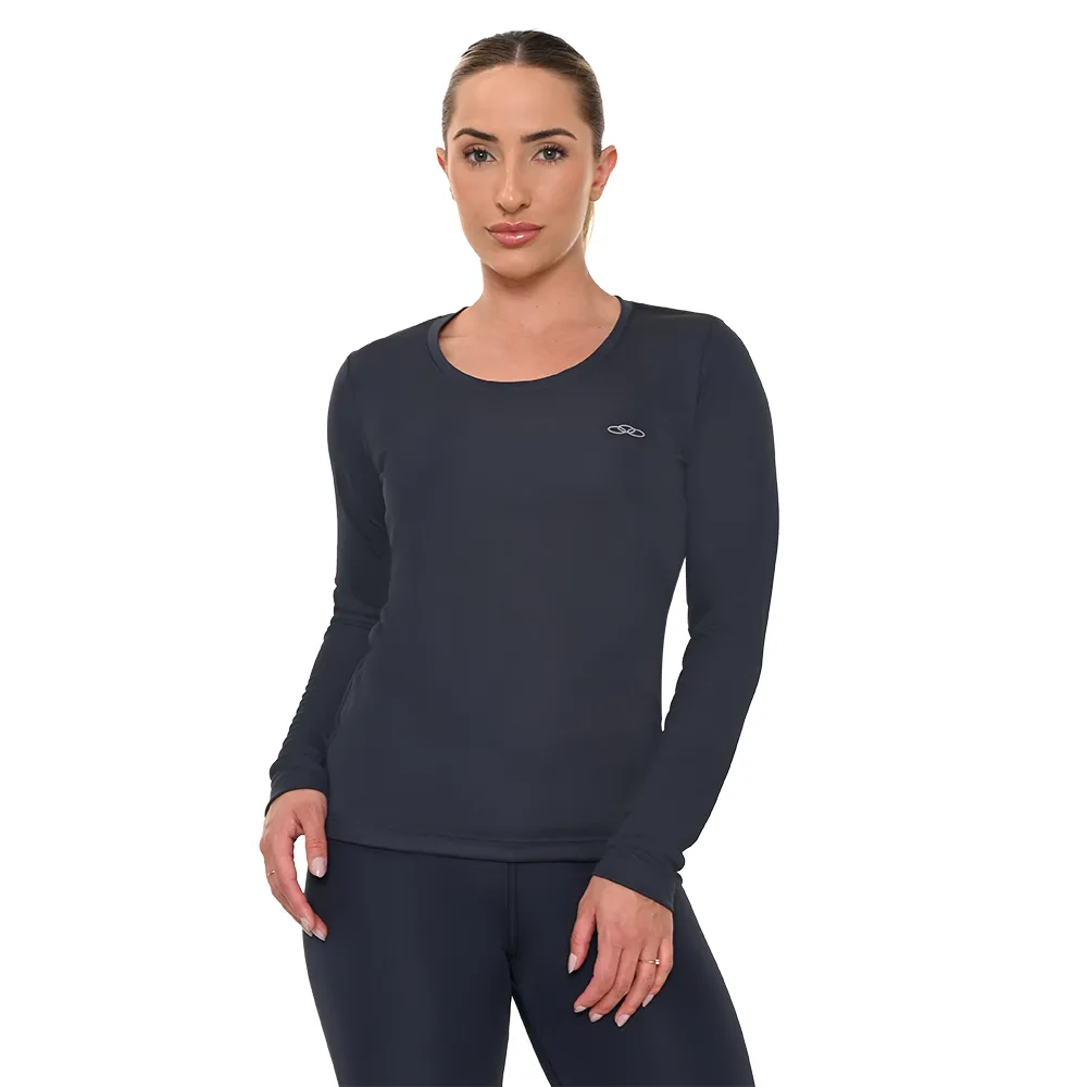 Camiseta Manga Longa Essential Olympikus Feminina