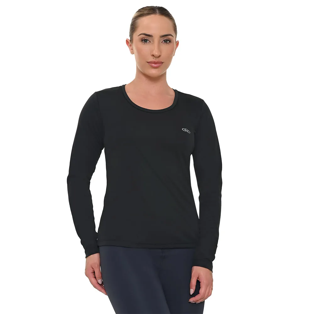 Camiseta Manga Longa Essential Olympikus Feminina