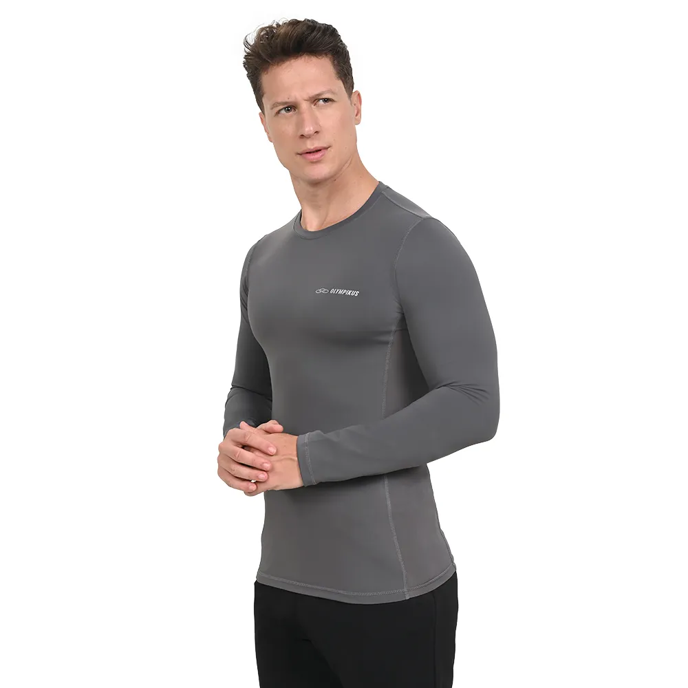 Camiseta Manga Longa Flex Compression Olympikus Masculina