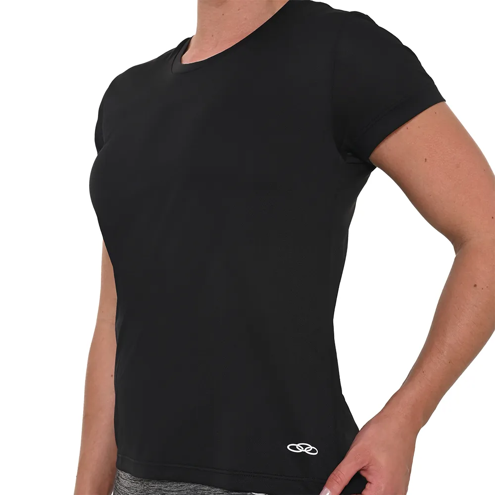 Camiseta Runner Manga Curta 1.0 Olympikus Feminina