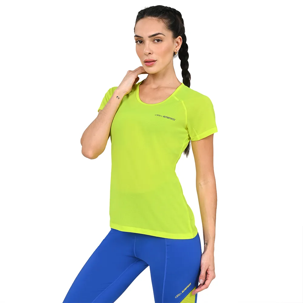 Camiseta Runner Manga Curta 2.0 Feminina
