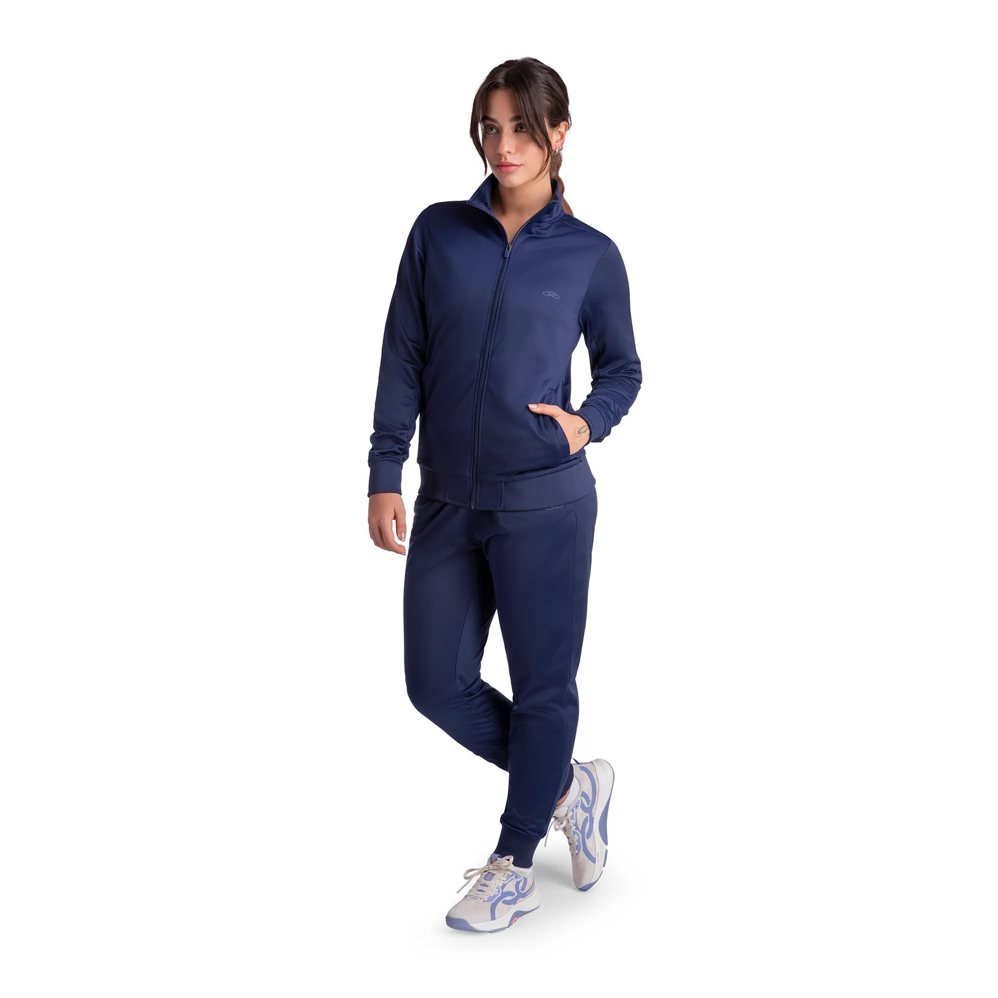 Conjunto de Agasalho Essential Olympikus Feminino