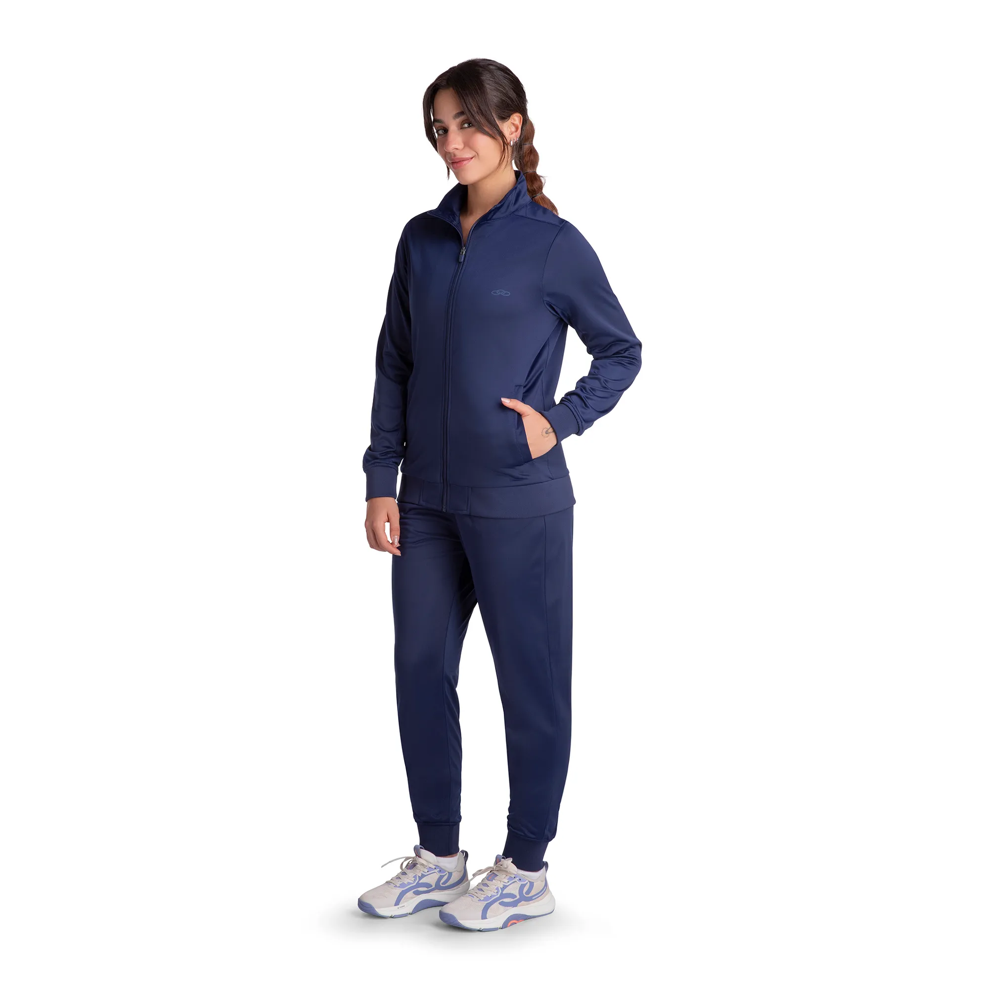 Conjunto de Agasalho Essential Olympikus Feminino
