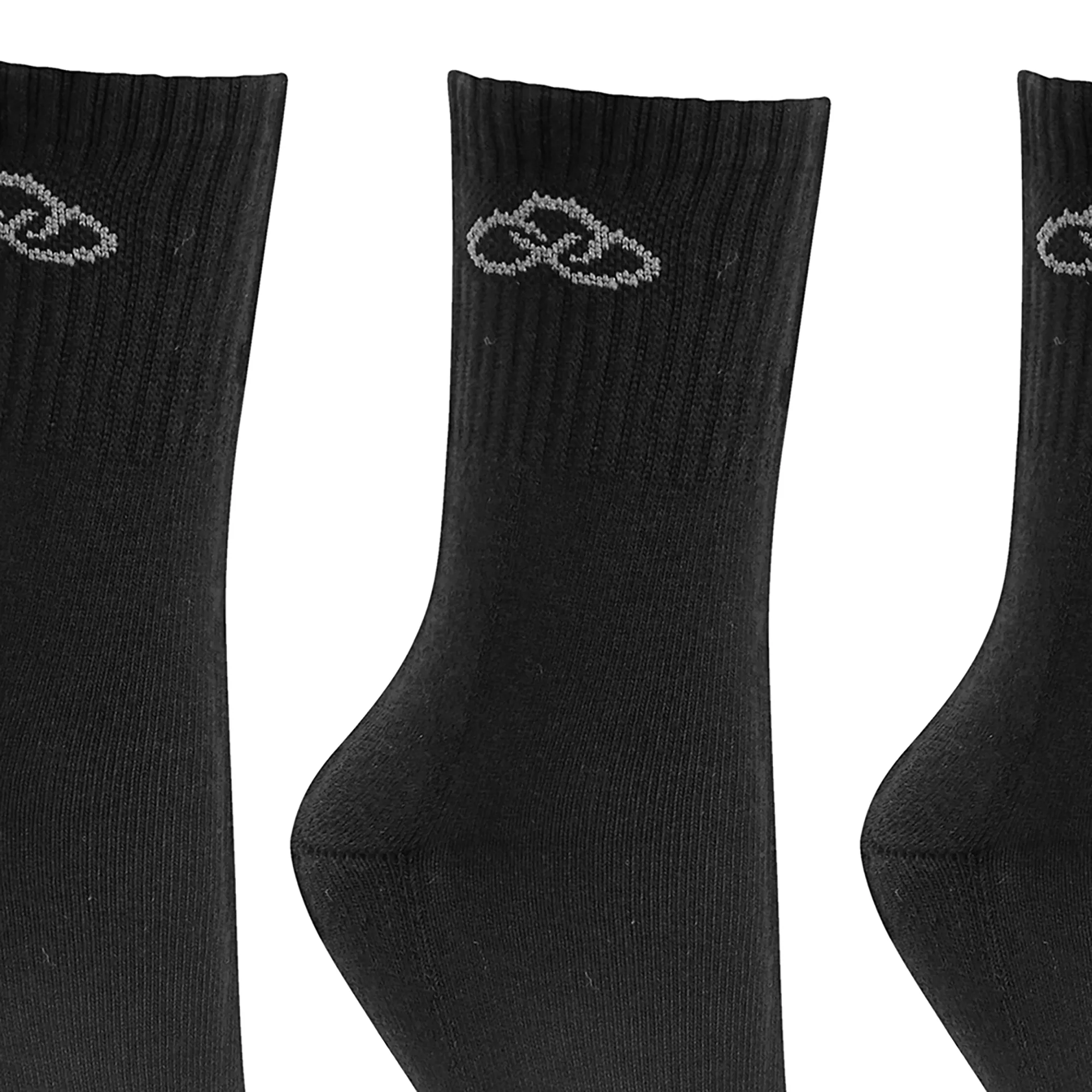 Meia Olympikus Cano Médio pacote c/ 3 pares Feminino
