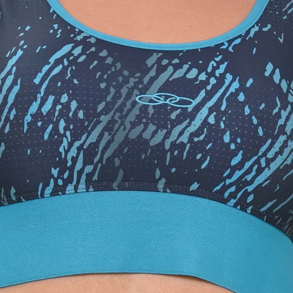 Top Eleva Estampado Olympikus Feminino