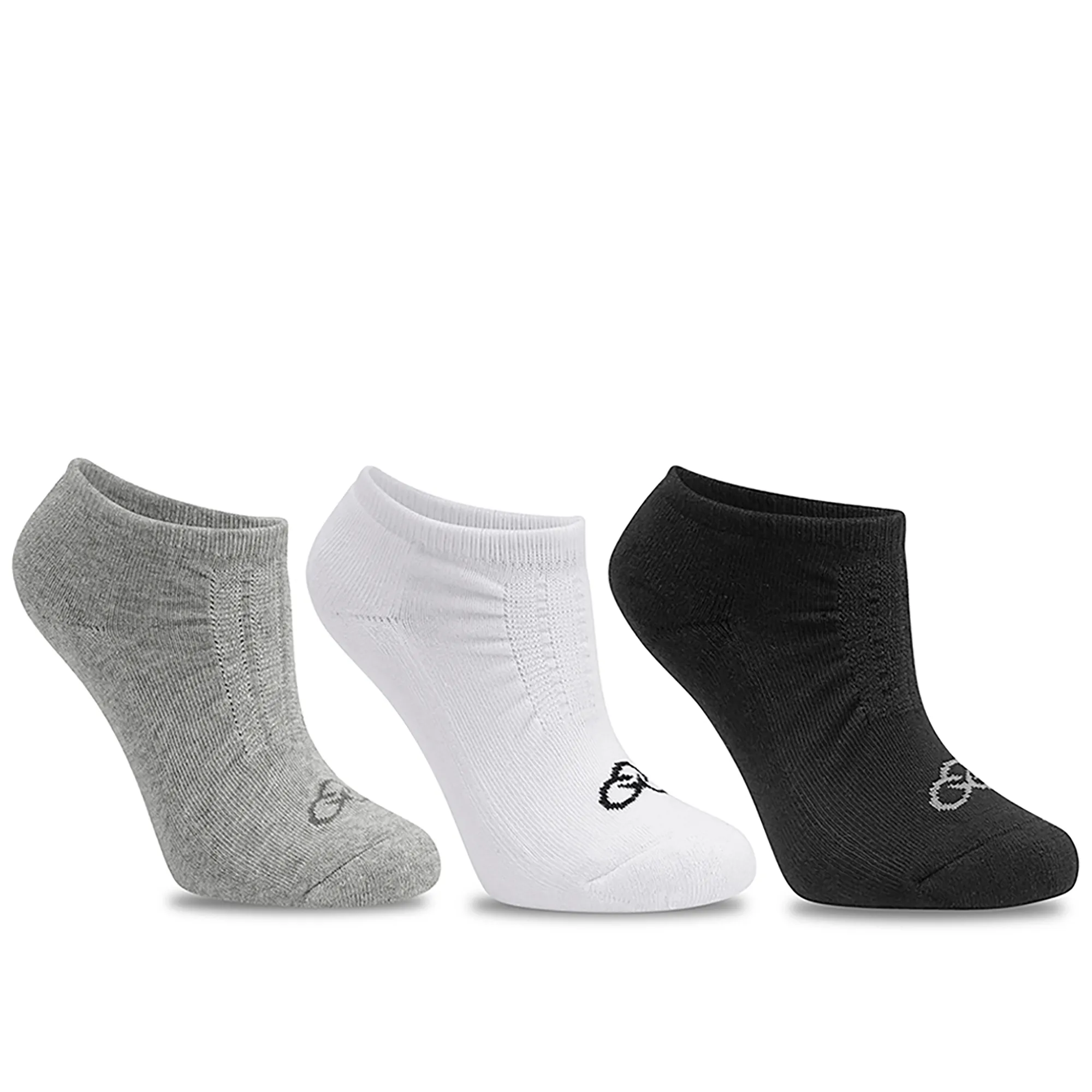 Tripack Meia Invisível sem Fleece Olympikus