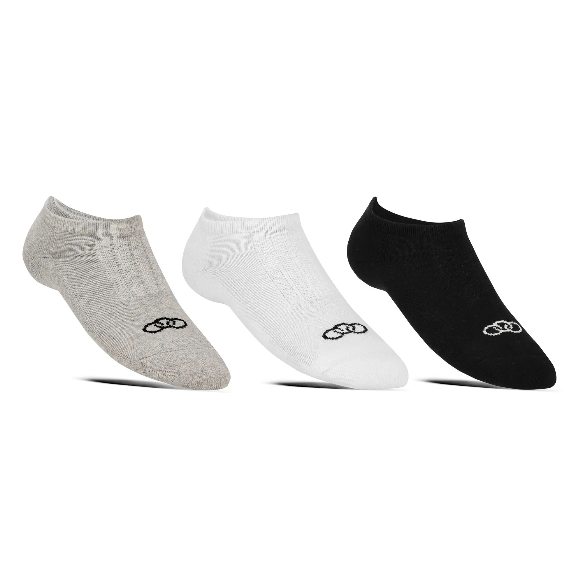 Tripack Meia Invisivel sem Fleece Olympikus Masculina